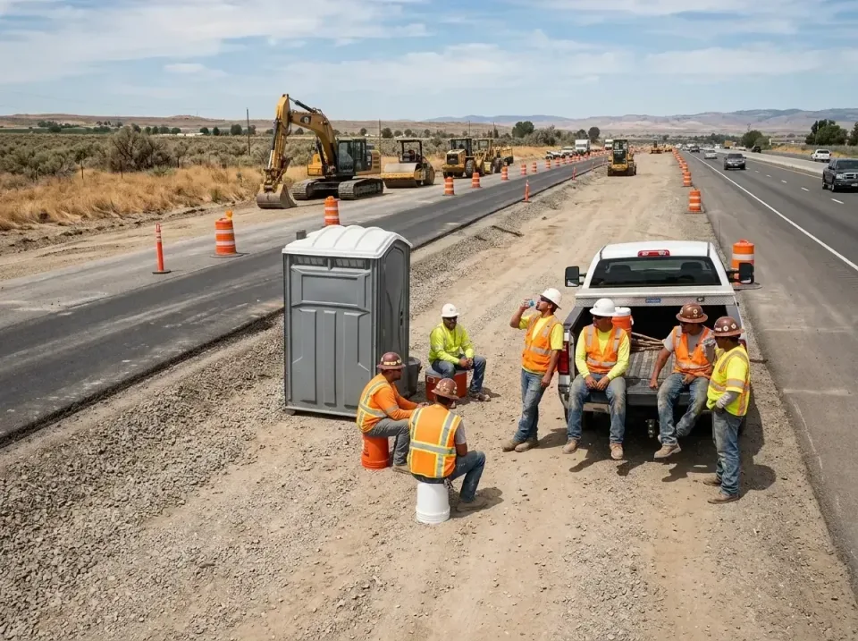 highway-road-construction-crew-007 — frequently asked questions, Porta Potty and Restroom Rentals in Pevely, MO